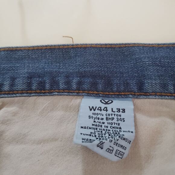 Vigoss USA Straight Leg Plus Size Women's Blue Jeans 44/33 - Picture 8 of 9